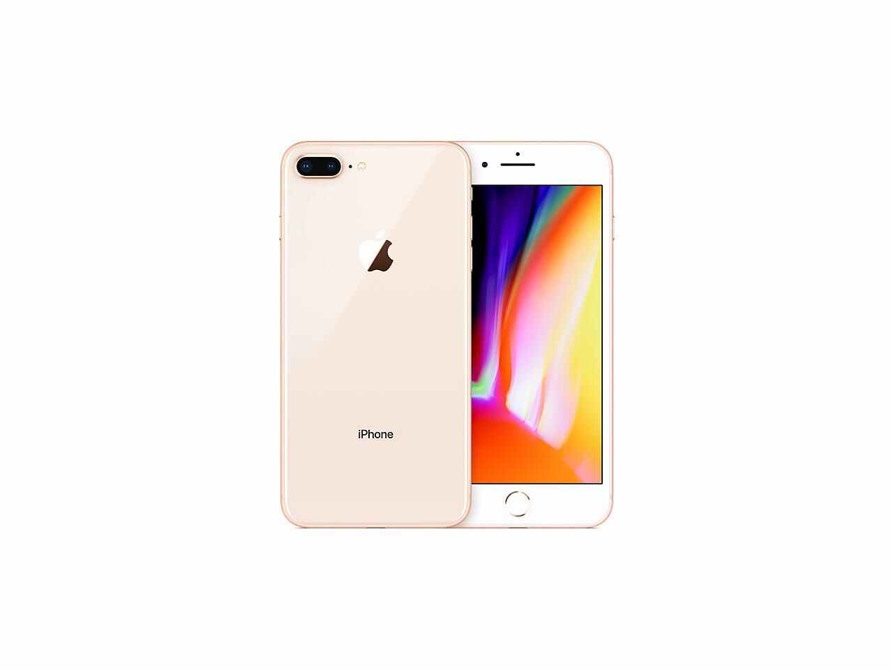 Apple iPhone 8 Plus 4G LTE Unlocked Cell Phone 5.5\" Gold 256GB 3GB RAM